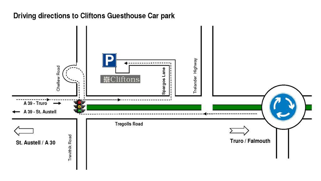 Cliftons Guest House Τρούρο Εξωτερικό φωτογραφία